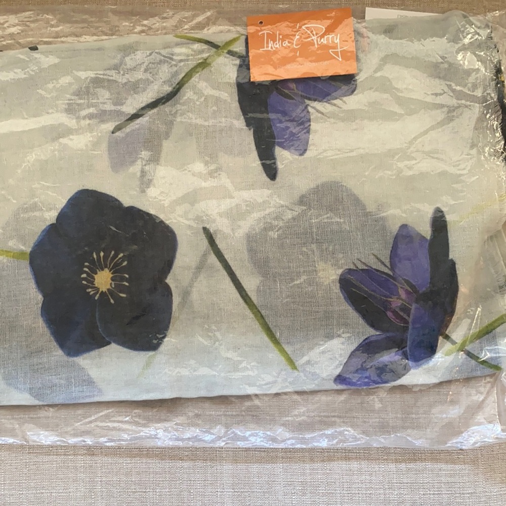 India and purry scarf